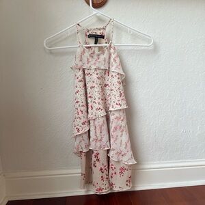 Floral Tiered Blouse